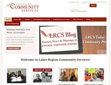 Tablet Screenshot of lrcs.org